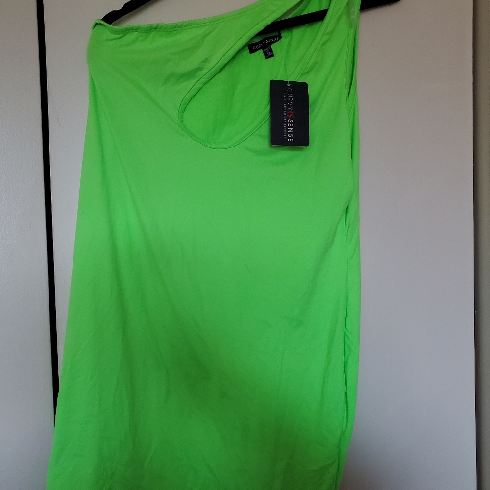 Neon Green Dress